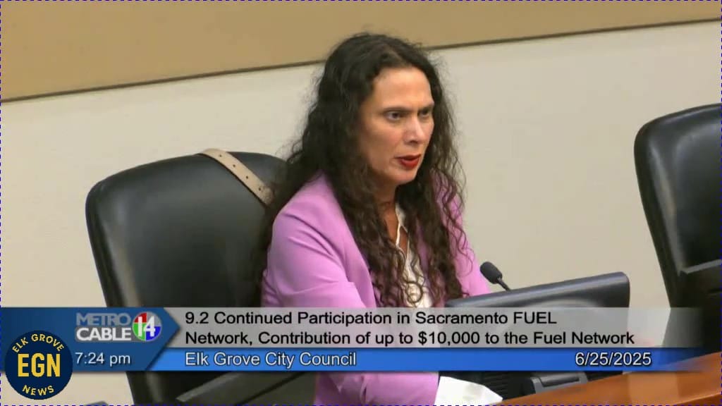 Video Elk Grove City Council meeting, June 25, 2025