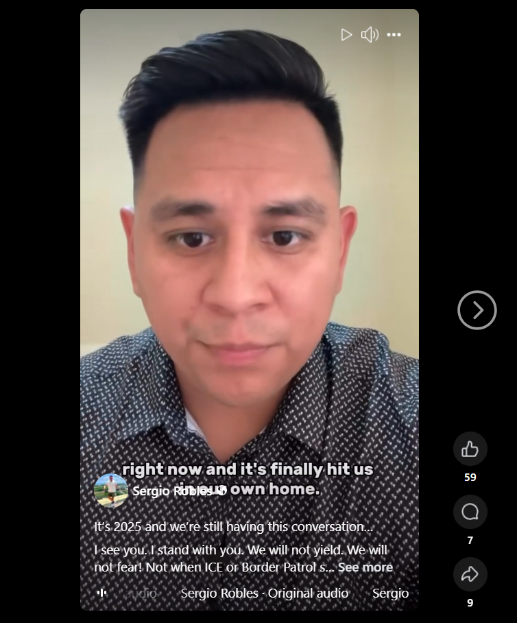 Elk Grove Vice Mayor Sergio Robles delivers emphatic statement on President Trump's immigration policy