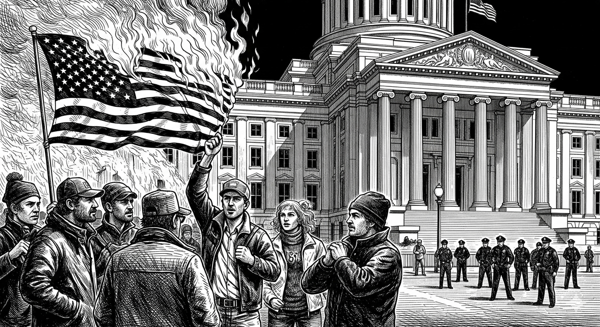Ya Gotta be Schmittin' Me Podcast - A letter to the POTUS about flag burning