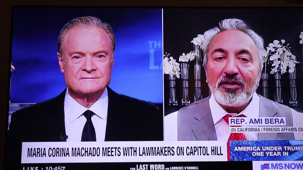 Rep. Ami Bera Discusses South America Trip on 'The Last Word'