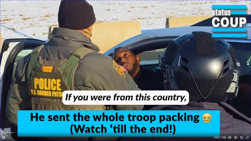 MAGA Regretting Stand Your Ground? This Man Stands His Ground, Dispatch's ICE From Kavanaugh Stop