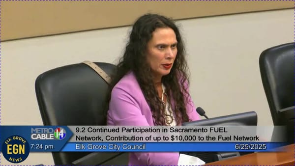 Video Elk Grove City Council meeting, June 25, 2025