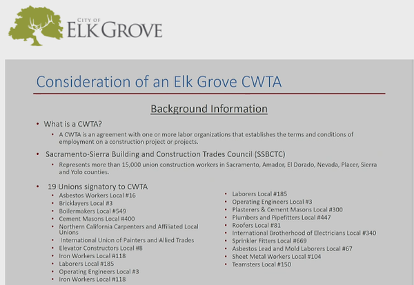 As the CEQA lawsuits fester for Project Elevate, it's worth revisiting this October 2022 Elk Grove City Council vote