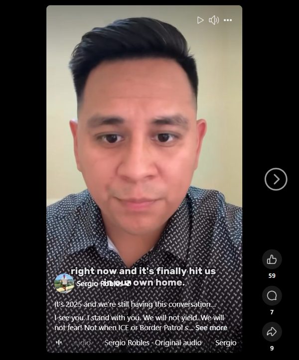 Elk Grove Vice Mayor Sergio Robles delivers emphatic statement on President Trump's immigration policy