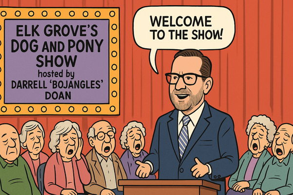Elk Grove News Minute - The Ultimate Elk Grove Dog and Pony Show!