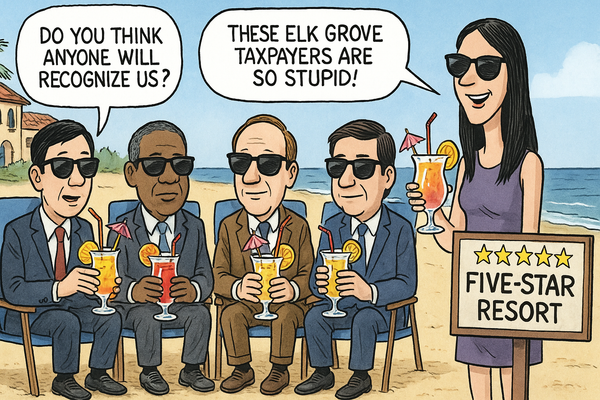 The Elk Grove City Council is ripping off taxpayers by neglecting their agreed upon duties as elected officials