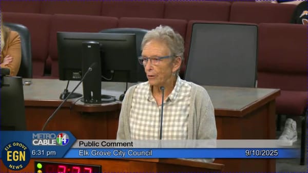 Elk Grove City Council meeting, September 25, 2025 VIDEO