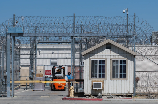 ICE opened a detention center in a former California prison. Detainees are suing over conditions inside