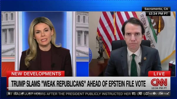 MAGA Dumping Trump? Rep. Kevin Kiley to Vote Yes to Release Epstein Files