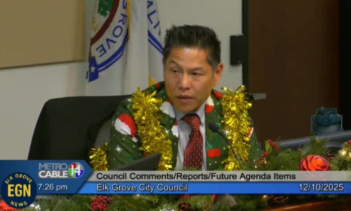VIDEO Elk Grove City Council meeting, Dec. 10, 2025
