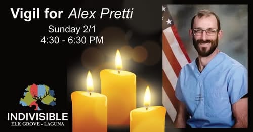 Elk Grove Vigil Planned to Honor Alex Pretti, ICU Nurse Executed in Minneapolis