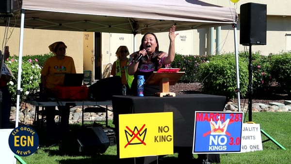 CA-07 Candidate Mai Vang Delivers Fiery Speech at Elk Grove #NoKings Protest